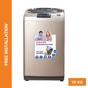 SINGER Top Loading Washing Machine | 10.0 KG | FWV100AS | INVERTER