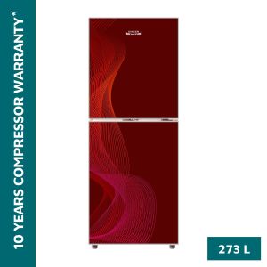 SINGER Top Mount Refrigerator | 273 Ltr | BCD-273R-RG | Red