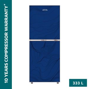 SINGER Top Mount Refrigerator | 333 Ltr | BCD-333R-MNG | Marble Blue