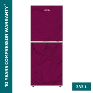 SINGER Top Mount Refrigerator | 333 Ltr | BCD-333R-MPG | Marble Purple