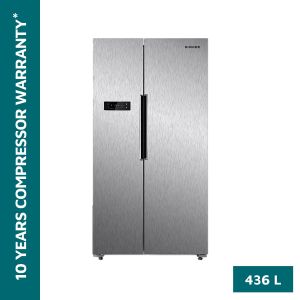 SINGER Side-by-Side Refrigerator | 436 Ltr | FF2-55 | Silver